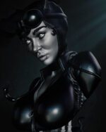B3DSERK – Catwoman Bust Image 003 – Klaxium 3D Printed Collectible