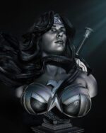 013124 B3DSERK – WonderWomanR Bust2 Image 002