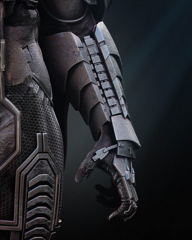 022724 B3DSERK-ZodSuperman Sculpture Image 013