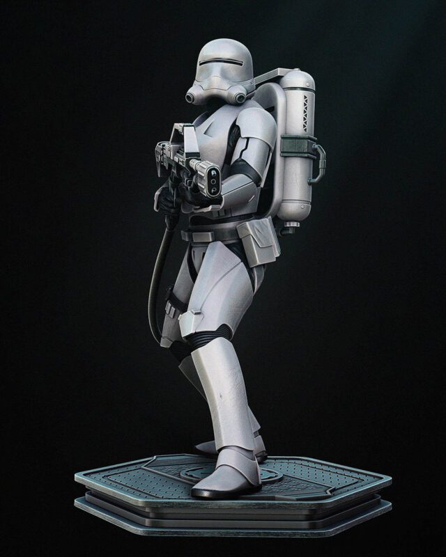 022924 Starwars – FireTrooper Sculpture Image 002