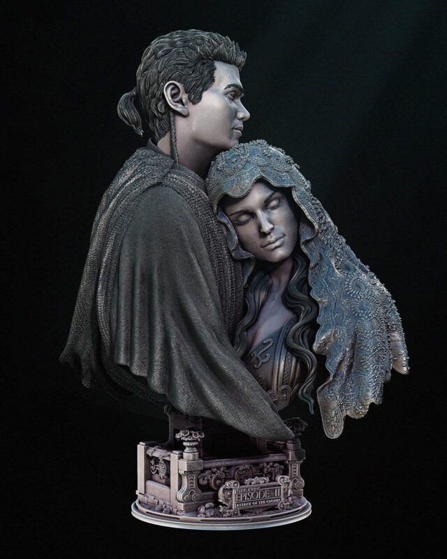 030724 StarWars – Anakin&Padme Bust diorama Image 002