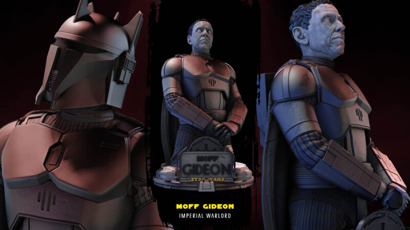 070423 StarWars – Moff Gideon Bust Images 001