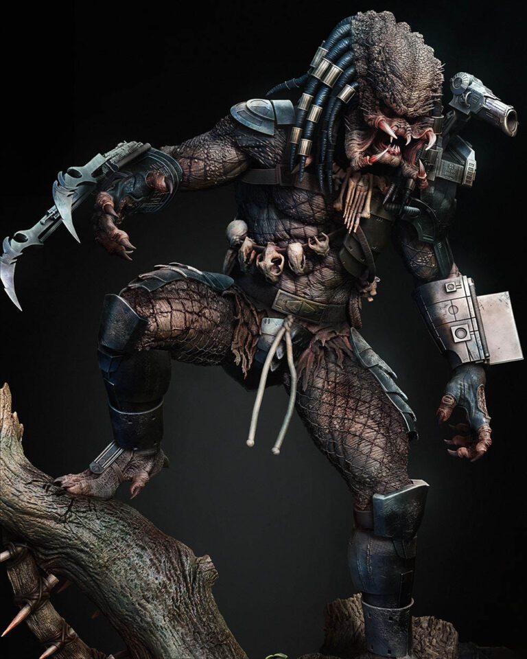 07_Predator Diorama_PredatorCloseUp