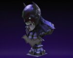 B3DSERK – Batman Z Bust Image 005 3D Printed Collectible – Klaxium
