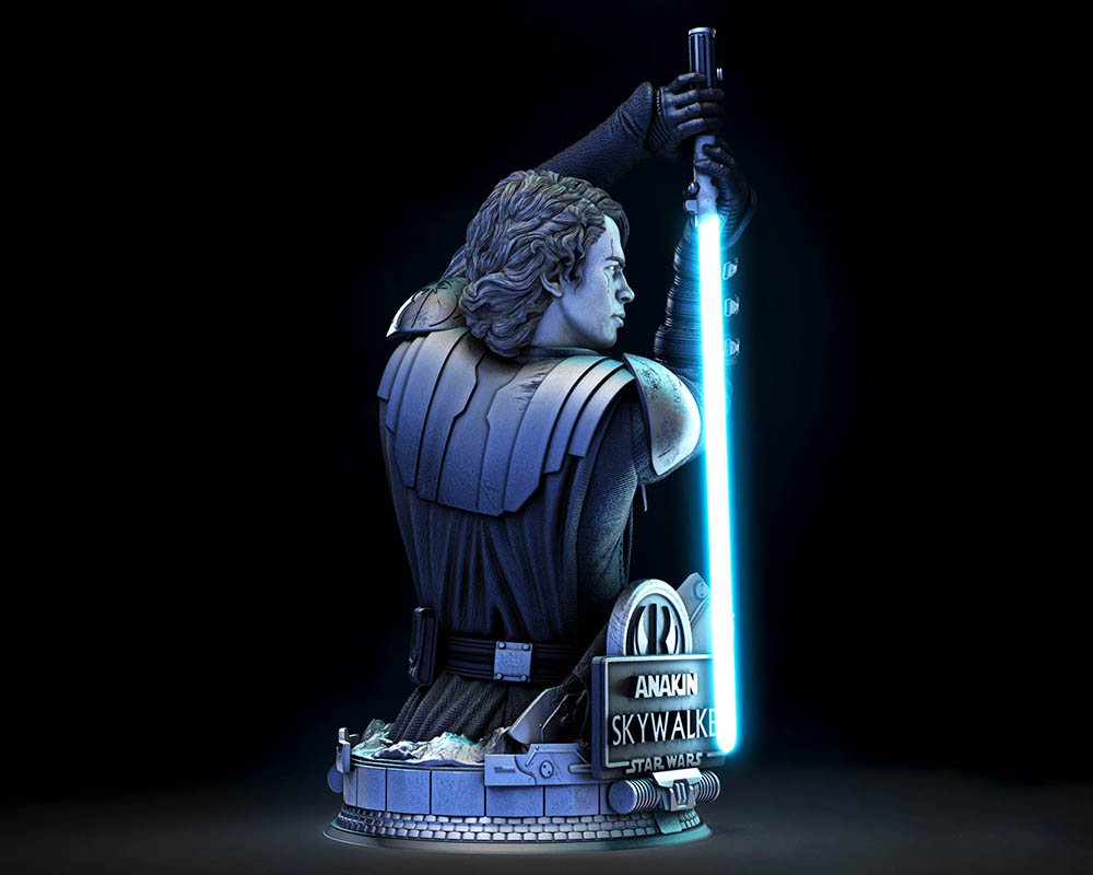 Star Wars : The Clone Wars - Buste Anakin Skywalker 15 cm