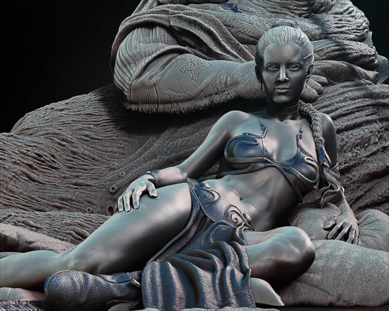 Final Render CloseUp Leia 1