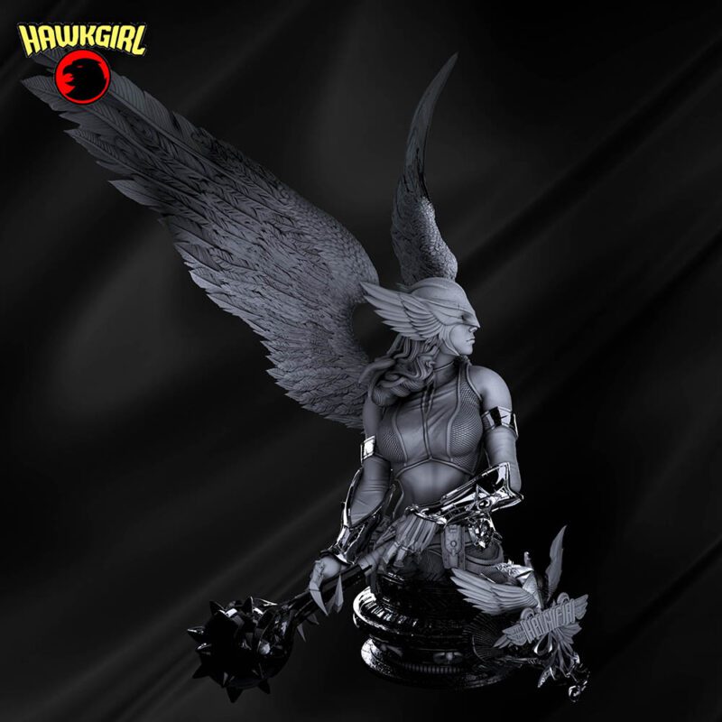 Hawkgirl bust 02