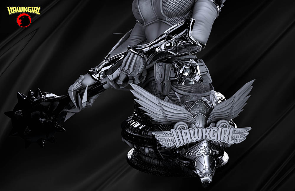 Hawkgirl bust 06