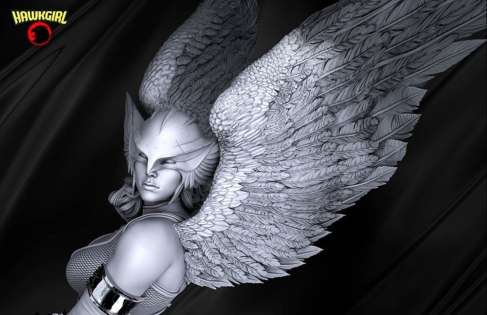 Hawkgirl bust 07