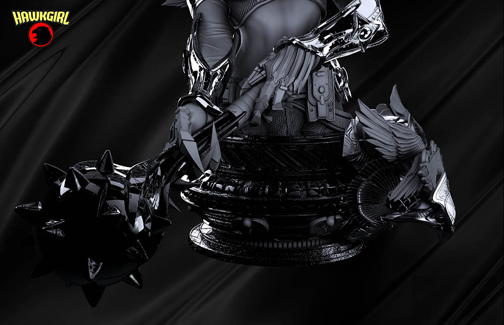 Hawkgirl bust 09