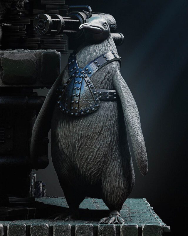 Penguin Sculpture Image 014