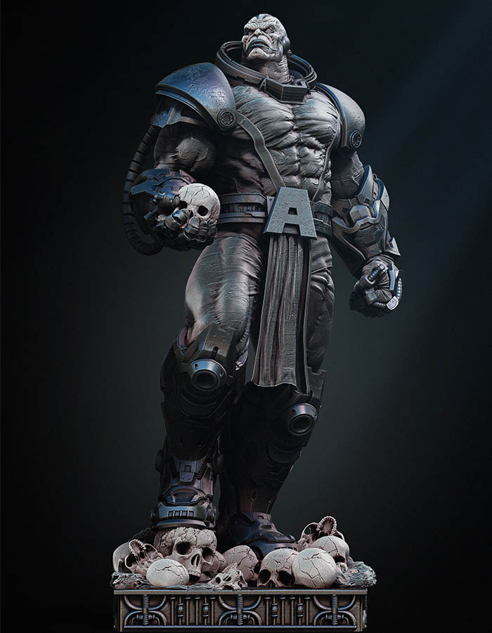 Apocalypse - Sculpture 3D Printed Collectible – Klaxium