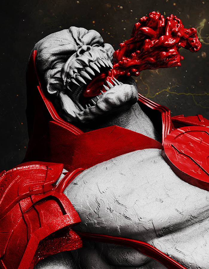 Atrocitus - Bust 3D Printed Collectible – Klaxium