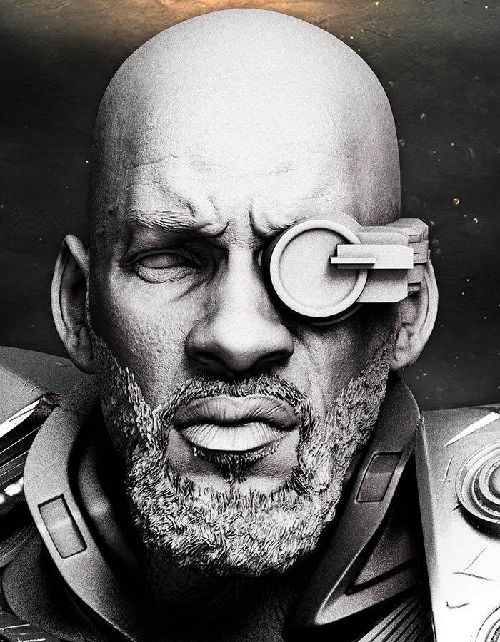 Deadshot - Bust 3D Printed Collectible – Klaxium