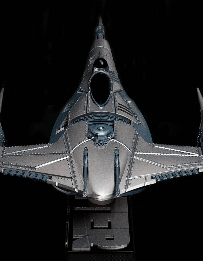 N-1 Starfighter Mando - Vehicle 3D Printed Collectible – Klaxium