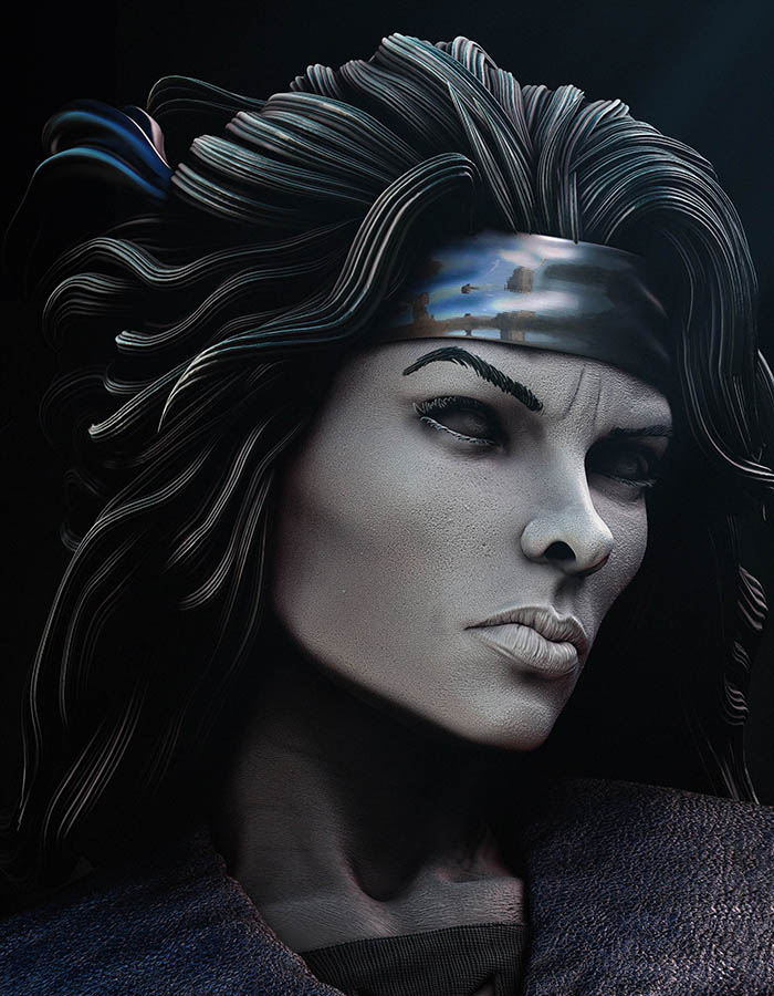 Pestilence - Sculpture 3D Printed Collectible – Klaxium