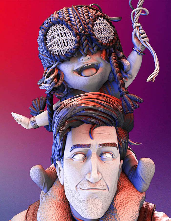 Peter B Parker - Bust 3D Printed Collectible – Klaxium