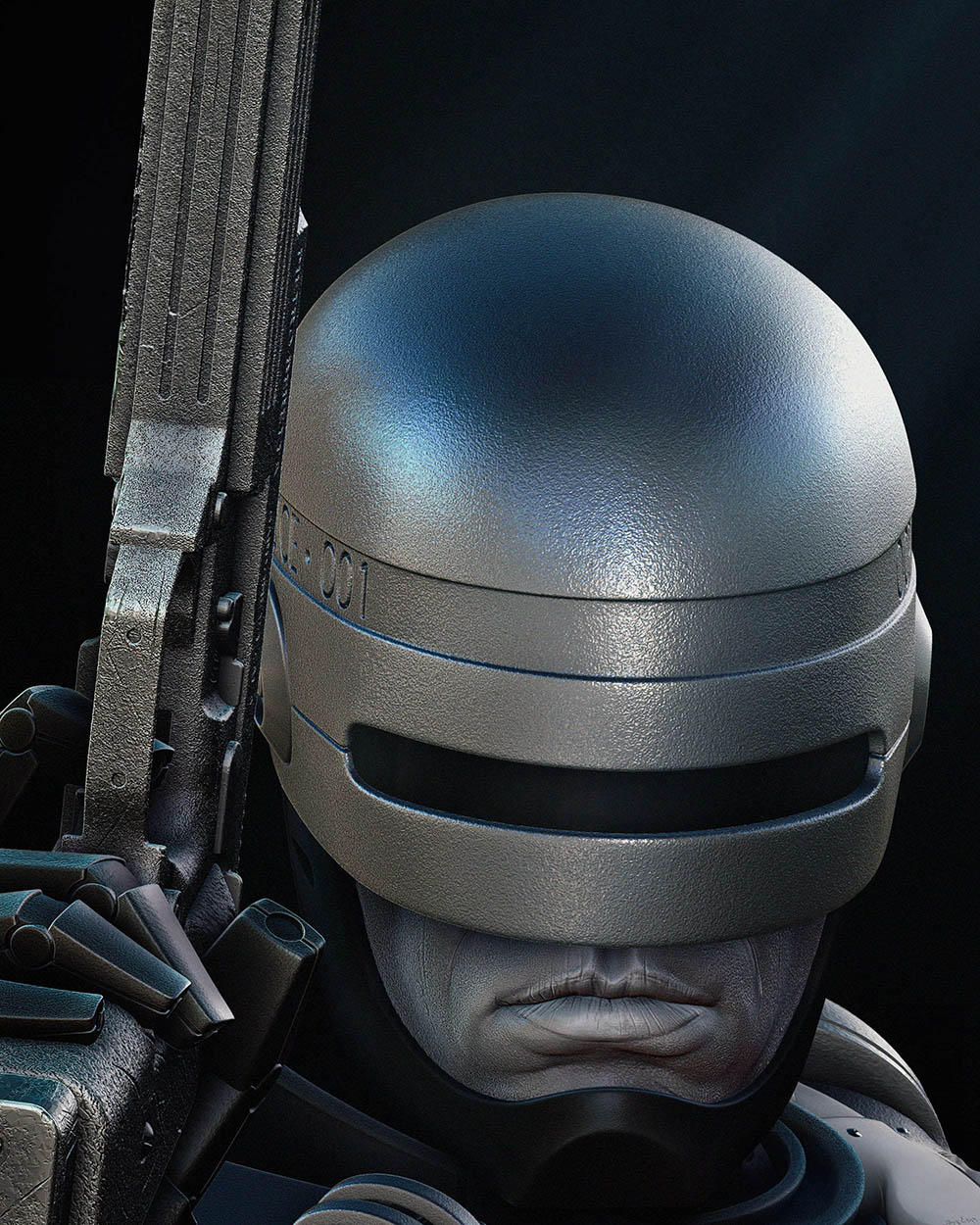 Robocop - Bust 3D Printed Collectible – Klaxium