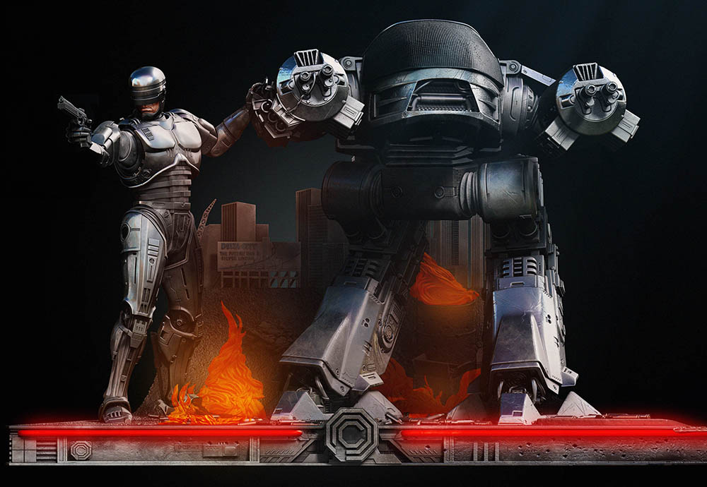 Robocop ED209 Diorama Image 001