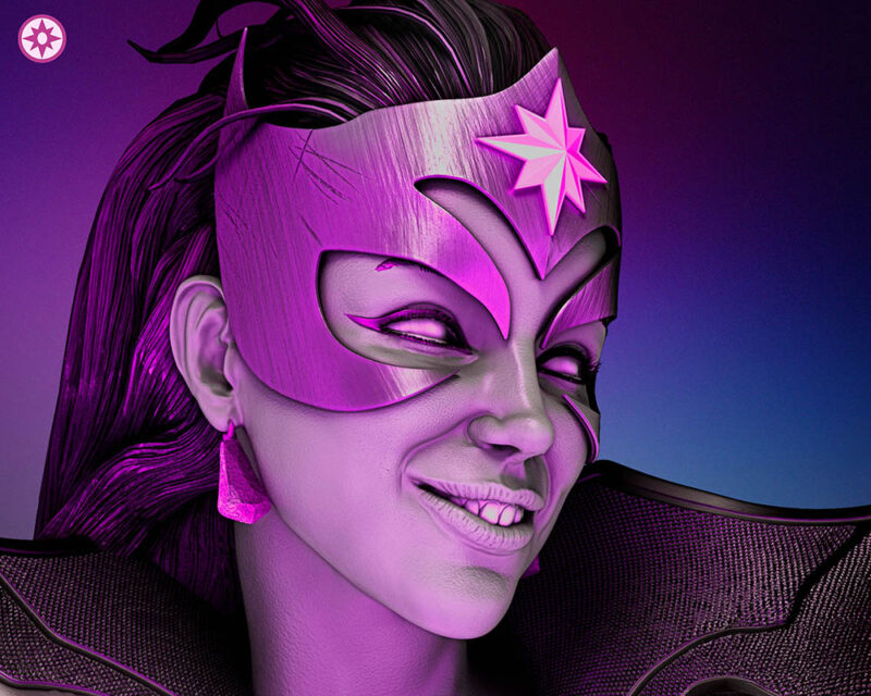 StarSapphire Bust image 006