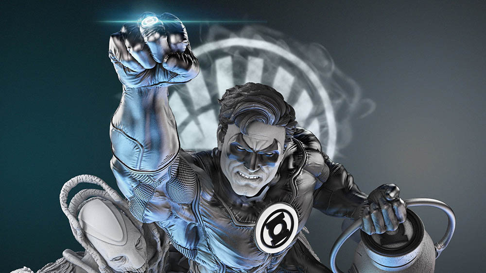 WhiteLantern Bust Image 001