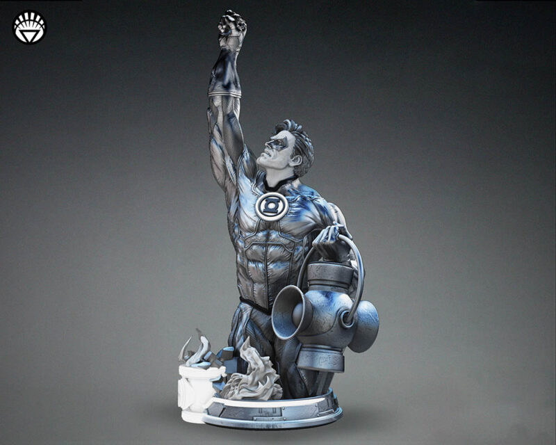 WhiteLantern Bust Image 003