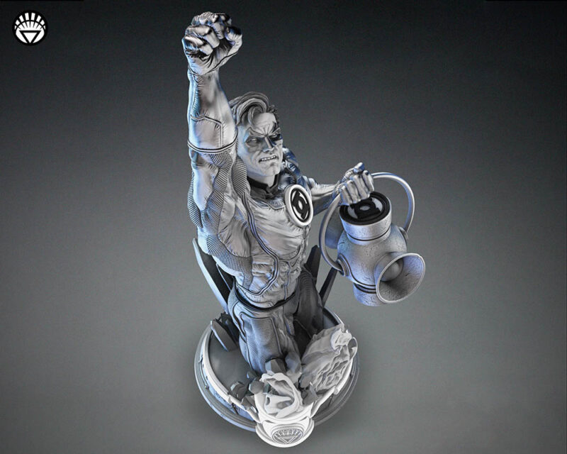 WhiteLantern Bust Image 004