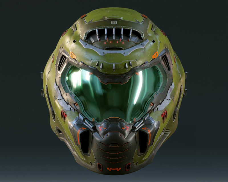 Doom Slayer Helmet – Klaxium 3D Printed Collectible