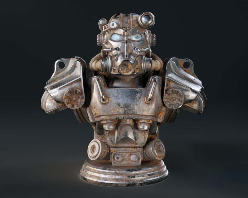 Fallout T-60 Bust