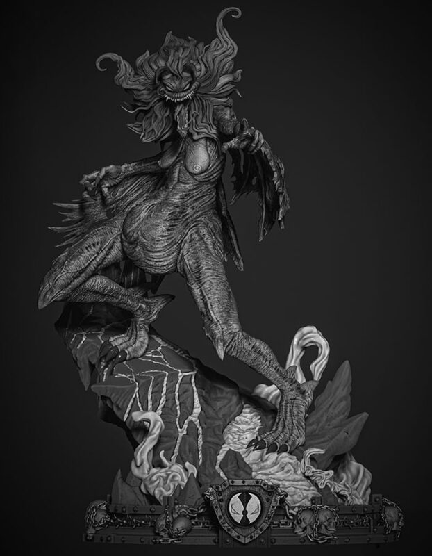 Malebolgia - Sculpture 3D Printed Collectible – Klaxium