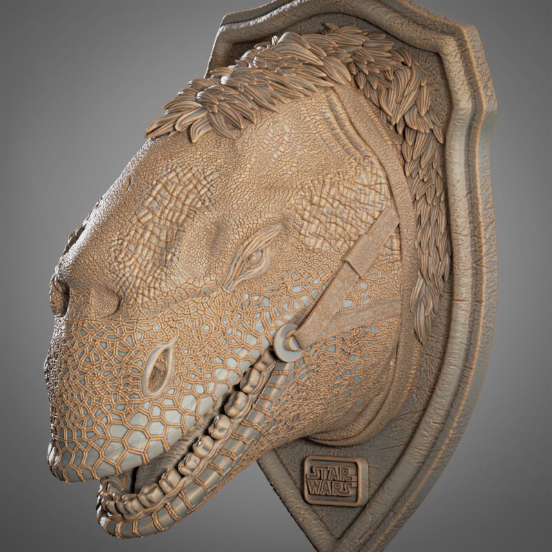 012925 STARWARS-Dewback Wall Image 004