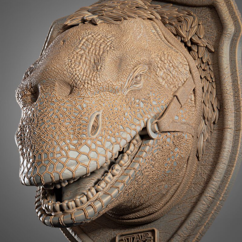 012925 STARWARS-Dewback Wall Image 005