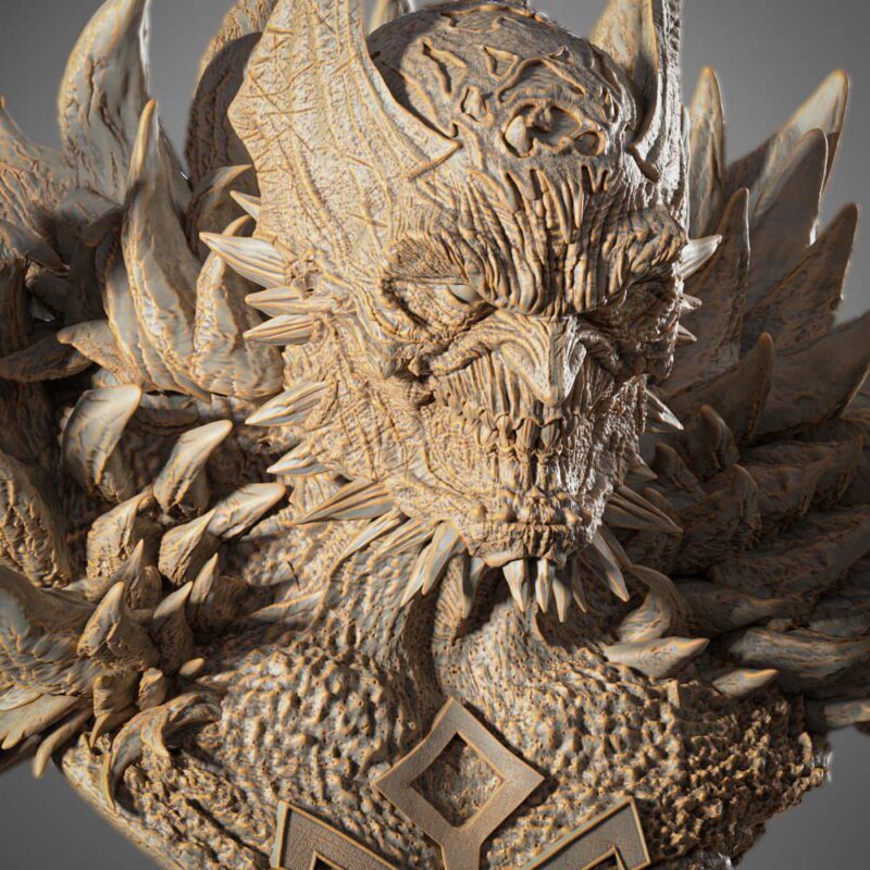 013125 B3DSERK-Devastator Bust Image 006_1