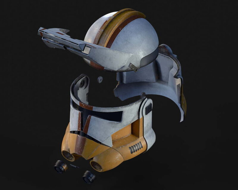 Animated Phase 2 Helmet – Exploded
