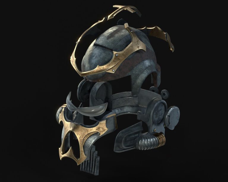 Black Legion Helmet – Exploded