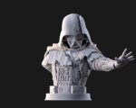 Damaged Darth Vader Bust – Pose 1