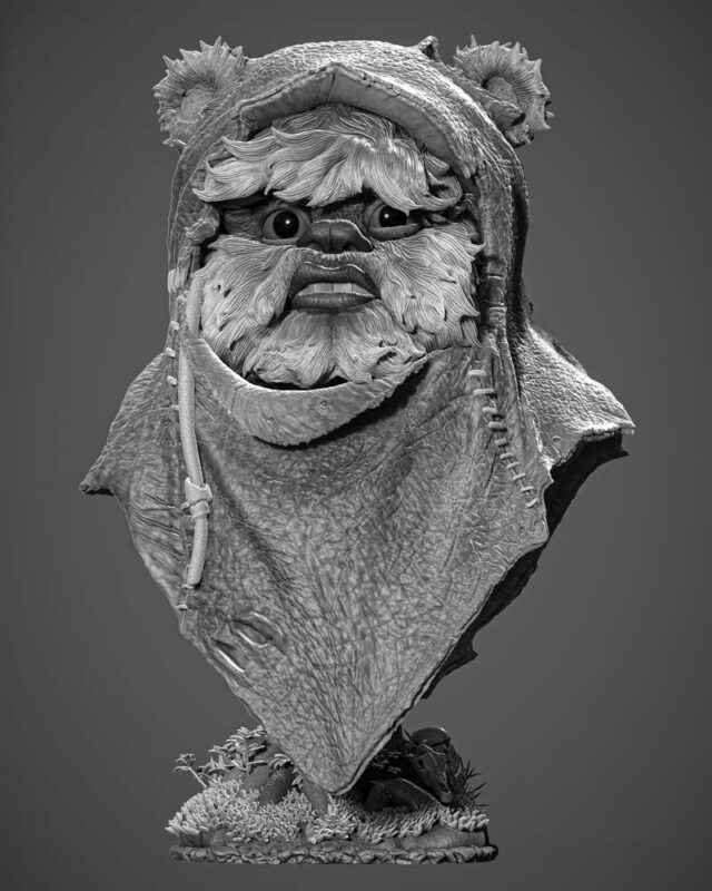 Ewoks Bust Portrait Image 001