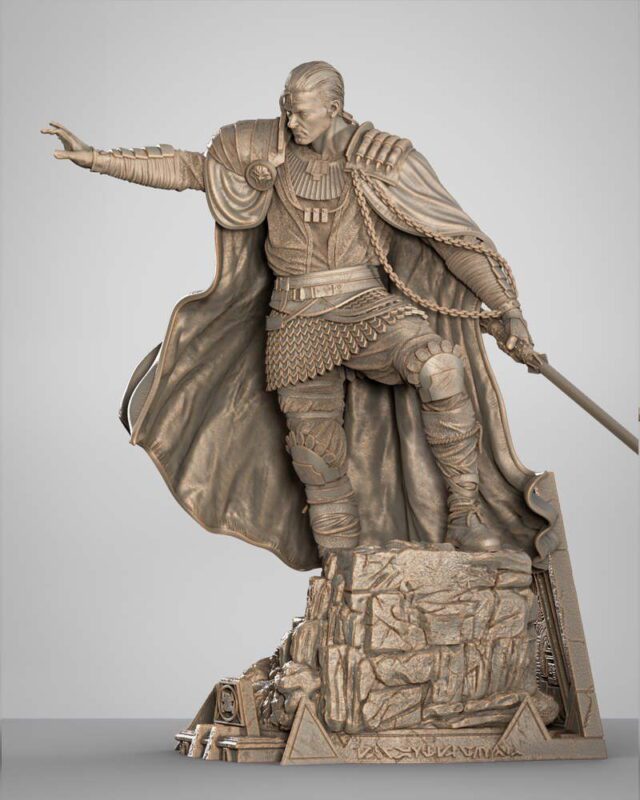 Exar Kun Sculpture Image 002 – Klaxium 3D Printed Collectible