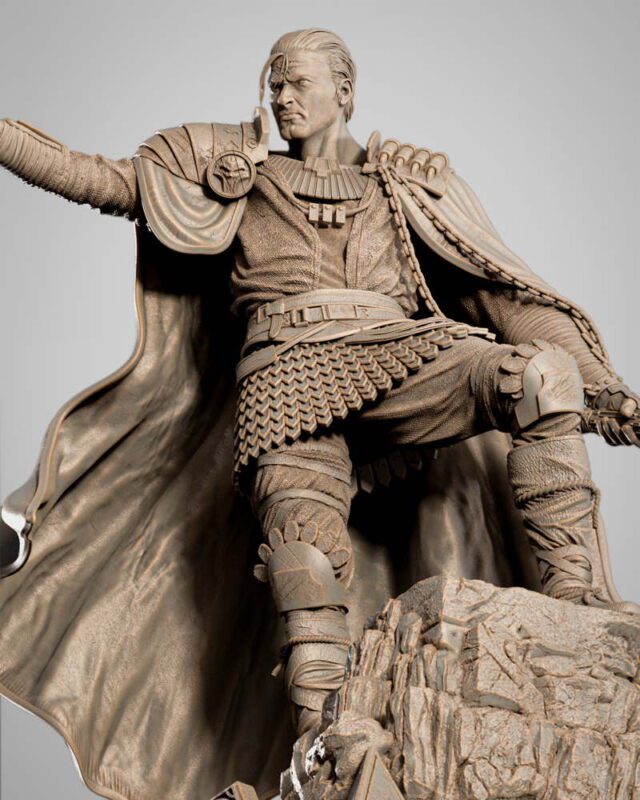 Exar Kun Sculpture Image 005 – Klaxium 3D Printed Collectible