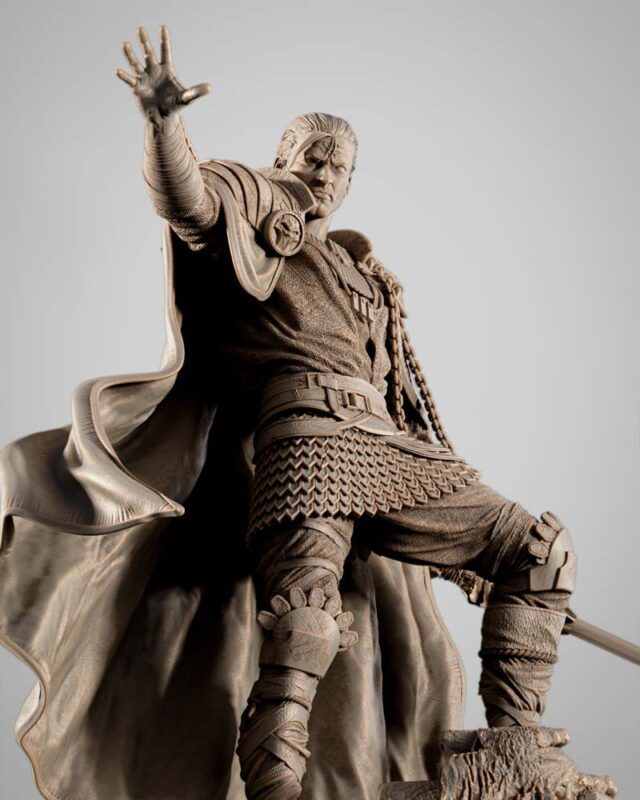 Exar Kun Sculpture Image 006 – Klaxium 3D Printed Collectible