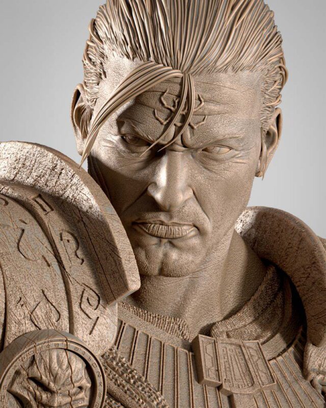 Exar Kun Sculpture Image 010 – Klaxium 3D Printed Collectible