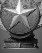 Falcon Bust Portrait Image 010