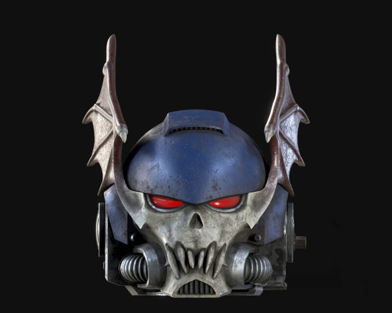 Night Lords Helmet – Klaxium 3D Printed Collectible