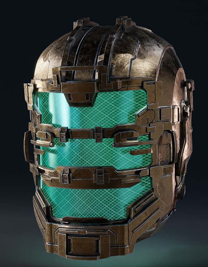 Dead Space - Helmet 3D Printed Collectible – Klaxium
