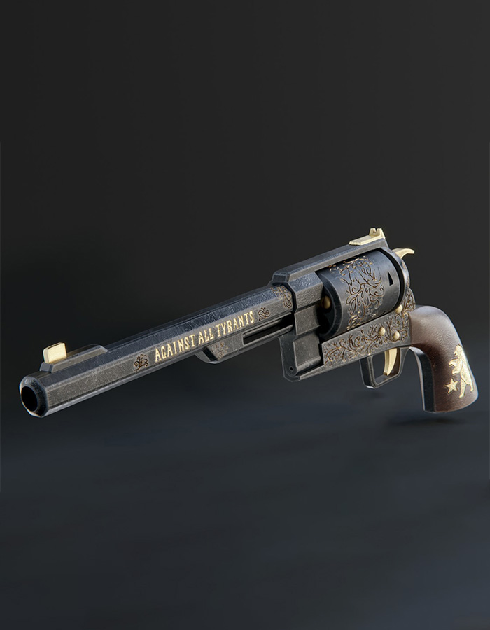 Fallout Ranger - Sequoia Gun - Weapon 3D Printed Collectible – Klaxium