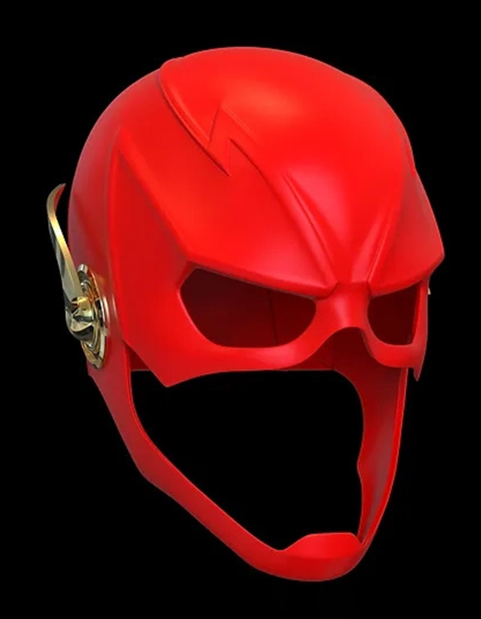 Flash - Helmet 3D Printed Collectible – Klaxium