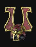Space Marine - Chaos - World Eaters - Helmet 3D Printed Collectible – Klaxium