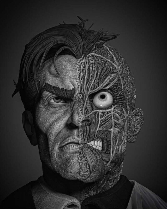 TwoFace BustP Image 005B