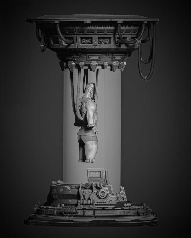 Vader Bacta Sculpt Image 003 – Klaxium