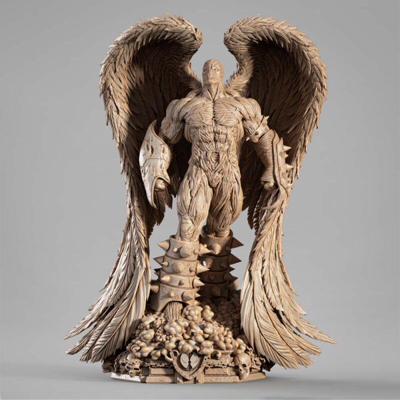 021925 B3DSERK – AngelSpawn Sculpture Image 001